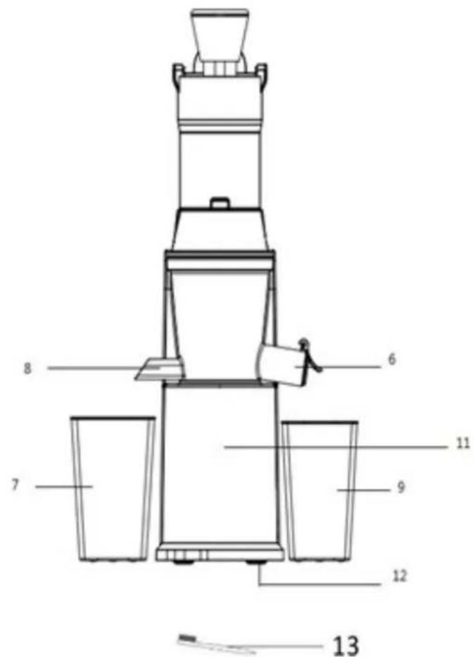 H.KOENIG GSX16 - ONDERDELEN VAN HET APPARAAT - 1