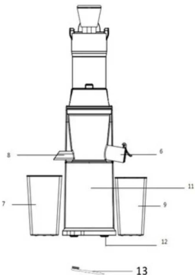 H.KOENIG GSX16 - COMPOSANTS DE L'APPAREIL - 2