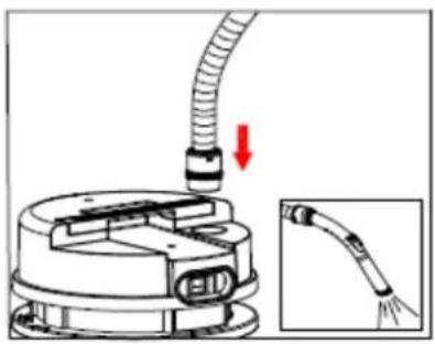 H.KOENIG TC120 - - Collegamento del tubo flessibile - 3