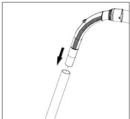 H.KOENIG TC120 - - Collegare il tubo flessibile - 1