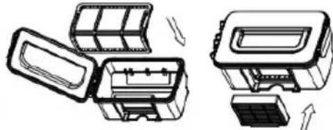 H.KOENIG SWRC110 - Cleaning dust bin and filters - 8