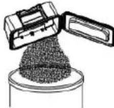 H.KOENIG SWRC110 - Cleaning dust bin and filters - 6