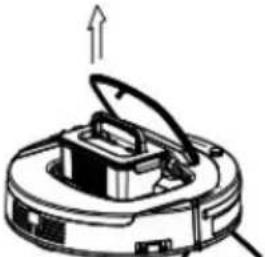 H.KOENIG SWRC110 - Come pulire il contenitore per la polvere e i filtri - 3