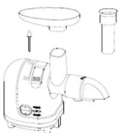 H.KOENIG HSX16 - Limpieza del extractor de zumo - 1