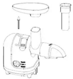 H.KOENIG HSX16 - Cleaning of the juice extractor. - 1