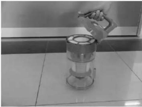 H.KOENIG AXO940 - Cleaning of front filter for motor: - 2