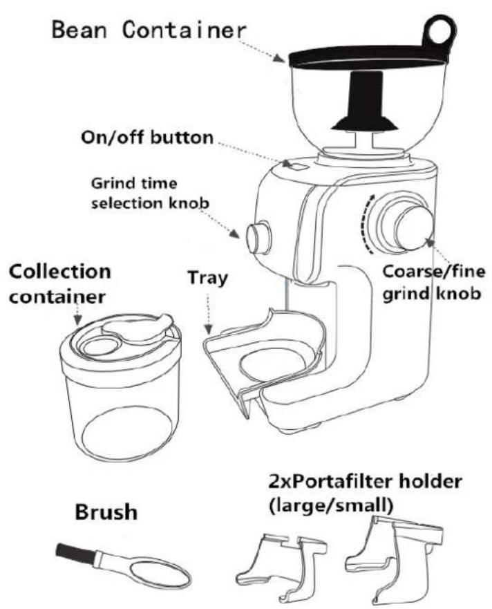 H.KOENIG GRD830 - PARTS & ACCESSORIES - 1