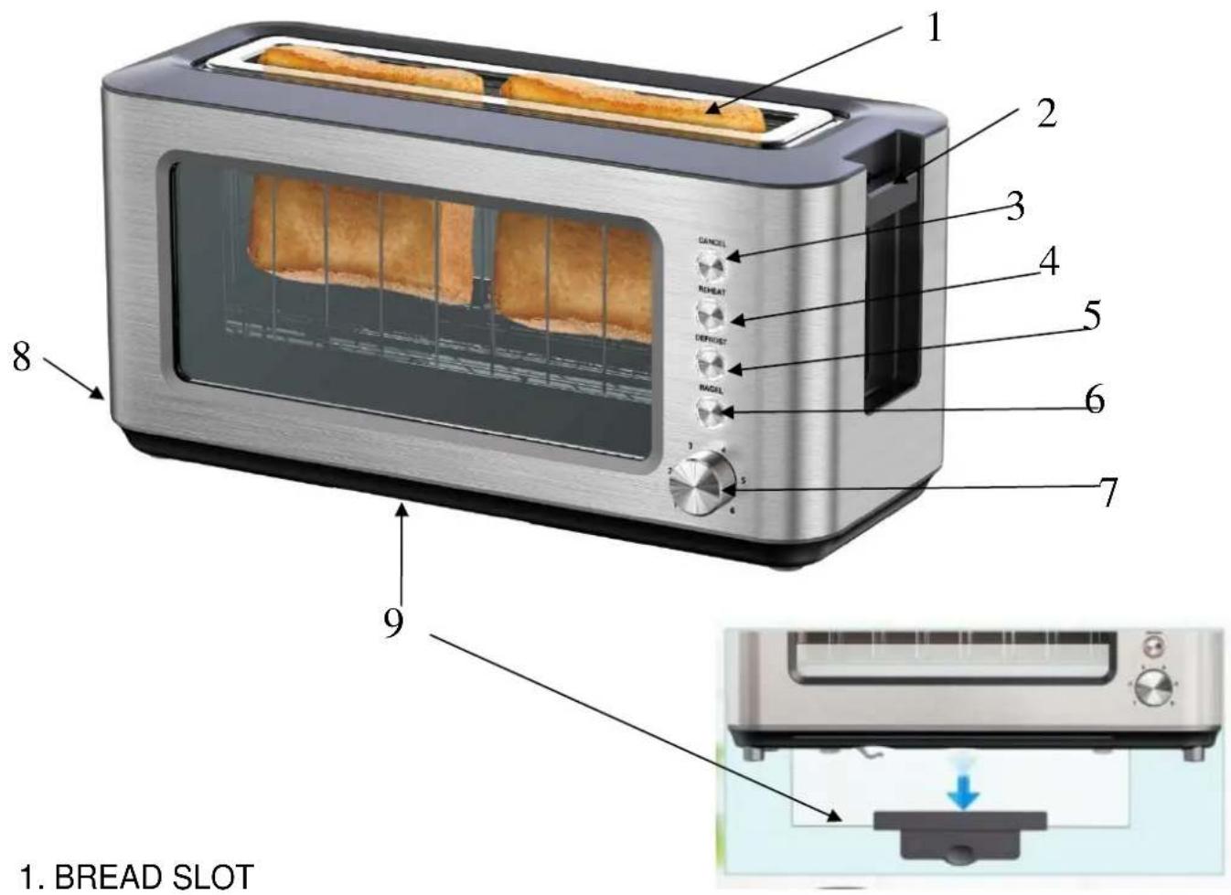 H.KOENIG VIEW7 - DESCRIPTION OF PARTS - 1