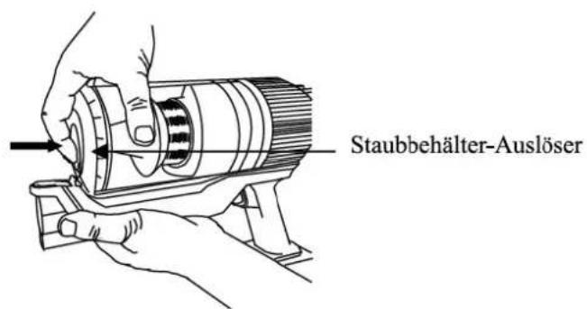 H.KOENIG UPX22 - Den Staubbehälter entleeren - 1