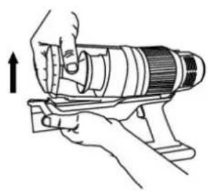 H.KOENIG UPX22 - How to empty the dust cup - 2