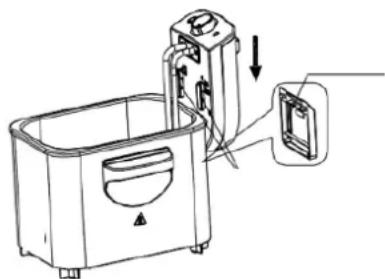 H.KOENIG DFX500 - Pour laver la friteuse : - 2