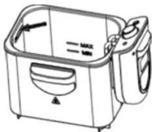 H.KOENIG DFX500 - RIEMPIMENTO DEL CESTELLO FRITTURA E FRITTURA - 2
