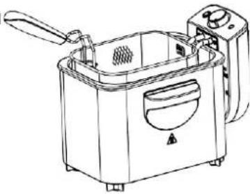 H.KOENIG DFX500 - FILLING THE FRYING BASKET & FRYING - 1