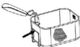 H.KOENIG DFX500 - FILLING THE FRYING BASKET & FRYING - 2