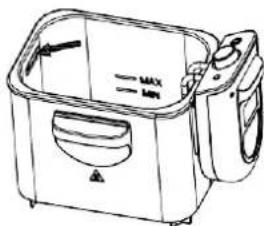 H.KOENIG DFX500 - FILLING THE FRYING BASKET & FRYING - 3