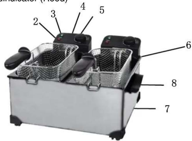 H.KOENIG DFX600 - ONDERDELENLIJST - 2