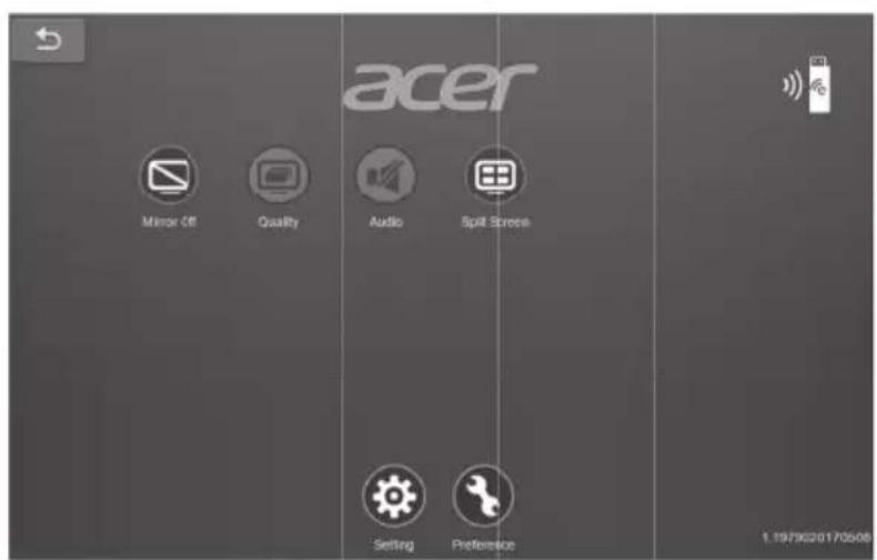 ACER S1388WHN - Acer eDisplayPro: Interface e funcionalidades - 2