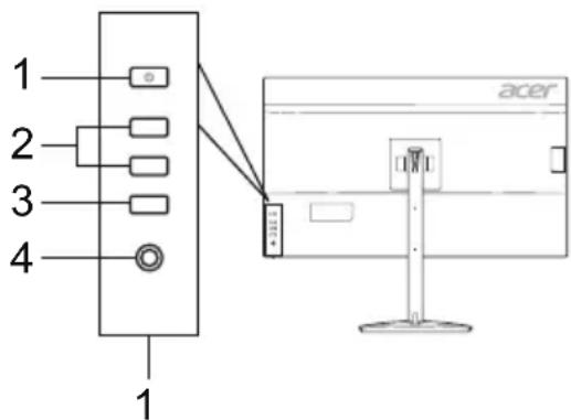 ACER XV322UX - Externala Kontroller - 1