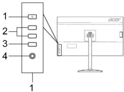ACER XV322UX - Ulkoiset ohjauslaitteet - 1