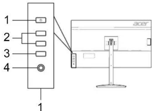 ACER XV322UX - Füusilised nupud - 1