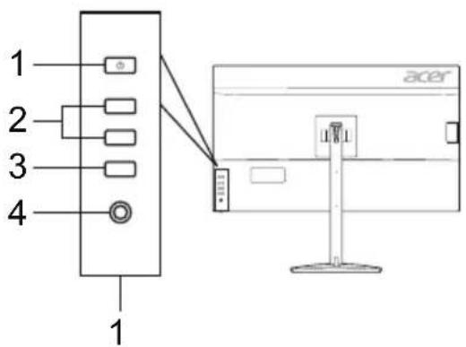 ACER XV322UX - 外部控制 - 1
