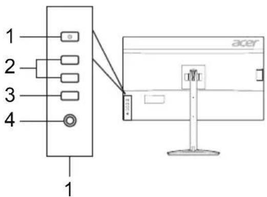 ACER XV322UX - Externe Bedienelemente - 1