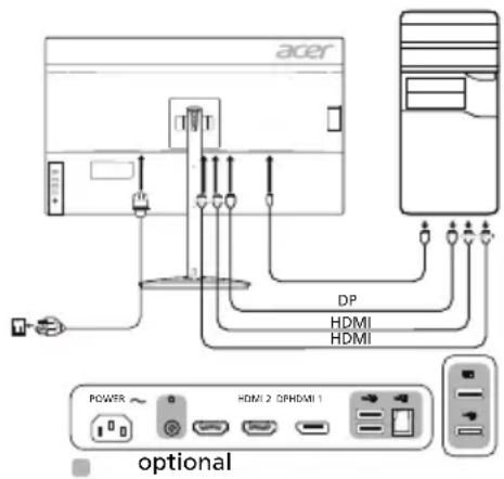 ACER XV322UX - External Controls - 1