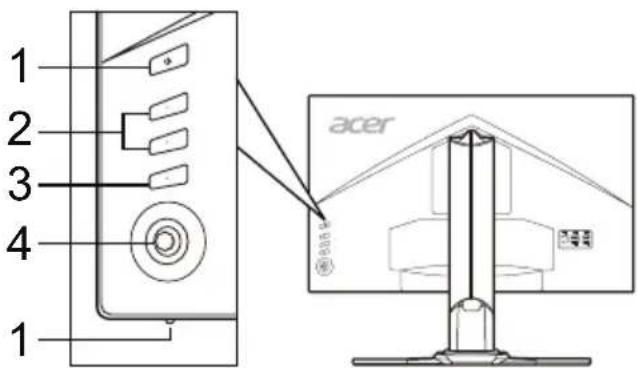 ACER XZ271UA - Zunanji kontrolniki - 1