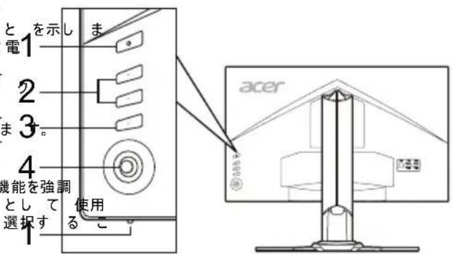 ACER XZ271UA - 外部コnt口一 - 1