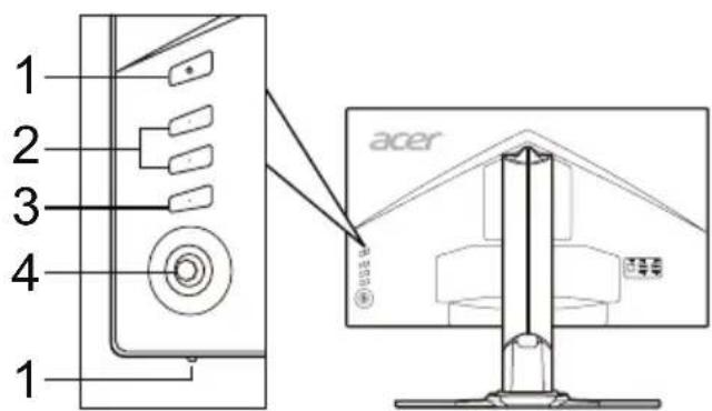 ACER XZ271UA - Externi ovladaci privky - 1