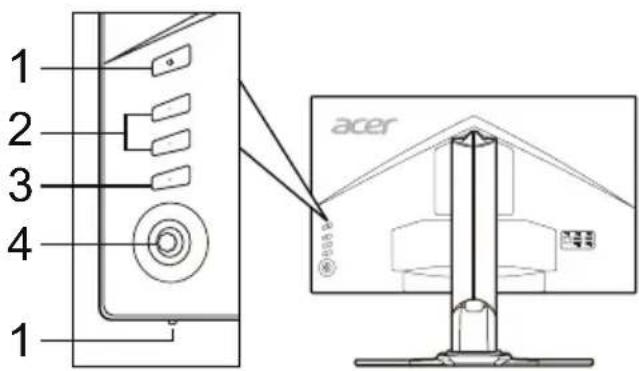 ACER XZ271UA - Външни контролери - 1