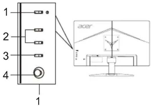 ACER KG272U - Monitora pievienošana datoram - 2