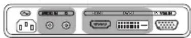 ACER K242HYLB - Conectarea monitorului la calculator - 2