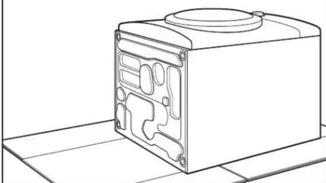 MAYTAG W10869845 - Sobre una cubierta, Coloque la secadora sobre el lado o la parte posterior - 1