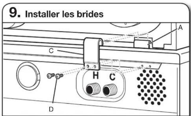 MAYTAG W10869845 - Retirer les pieds existants le cas échéant - 6