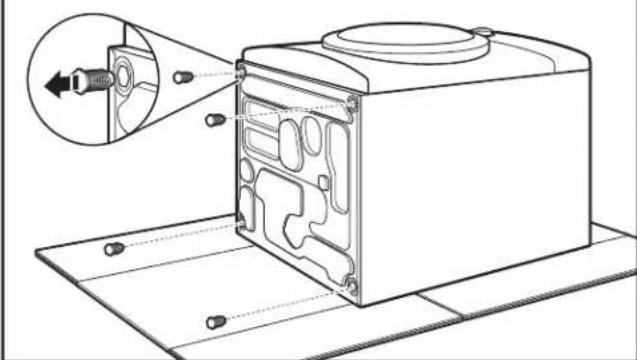 MAYTAG W10869845 - Remove existing feet, if present - 1