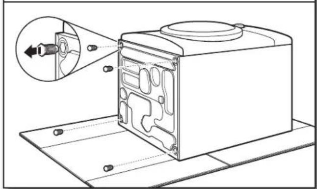 MAYTAG W10869845 - Retirer les pieds existants le cas échéant - 1