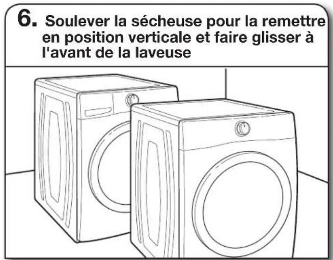 MAYTAG W10869845 - Retirer les pieds existants le cas échéant - 3