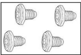 MAYTAG W10869845 - Pieces fournies : - 3