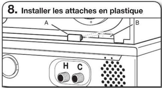 MAYTAG W10869845 - Retirer les pieds existants le cas échéant - 5