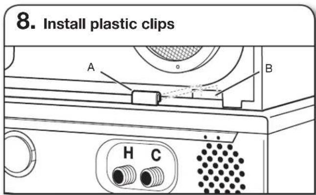 MAYTAG W10869845 - Remove existing feet, if present - 5