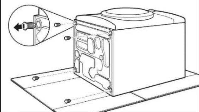MAYTAG W10869845 - Retire las patas existentes, (si está presentes) - 1