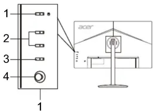 ACER CBA242YA - Commandes externes - 2