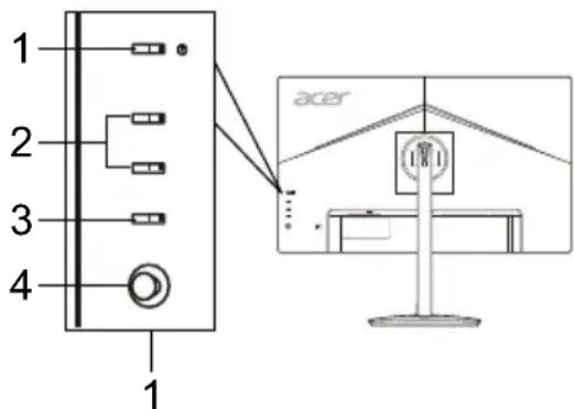 ACER CBA242YA - Monitori arvutiga ühendamine - 2