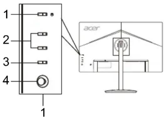 ACER CBA242YA - Külső kezelőszervek - 2