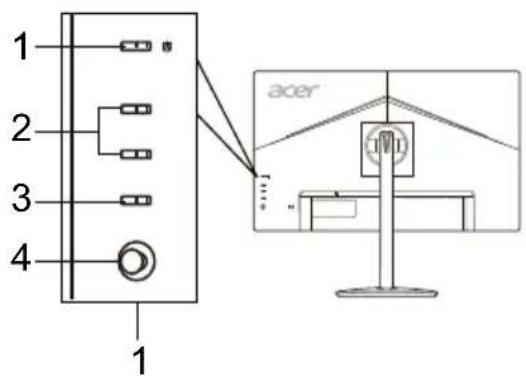 ACER CBA242YA - 將顯示器連接至電腦 - 2