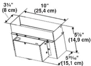 MAYTAG W10446914 - Conducto compensador de aire de complemento (instalado en la campana para cocina). - 4