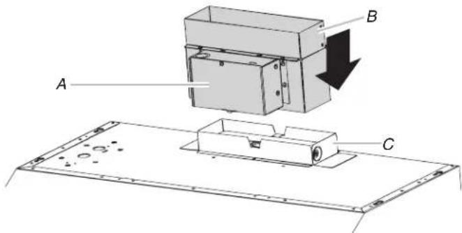 MAYTAG W10446914 - Conducto rectangular conmutador de aire de complemento de 3 ^1/4 " x 10" (8,3 x 25,4 cm) (del juego W10446914) - 2