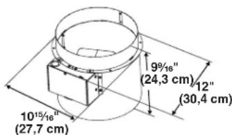 MAYTAG W10446914 - Conducto compensador de aire de complemento (instalado en la campana para cocina). - 3
