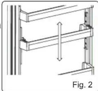SCHOLTES SORC1243F - Adjustable Door Shelf - 2